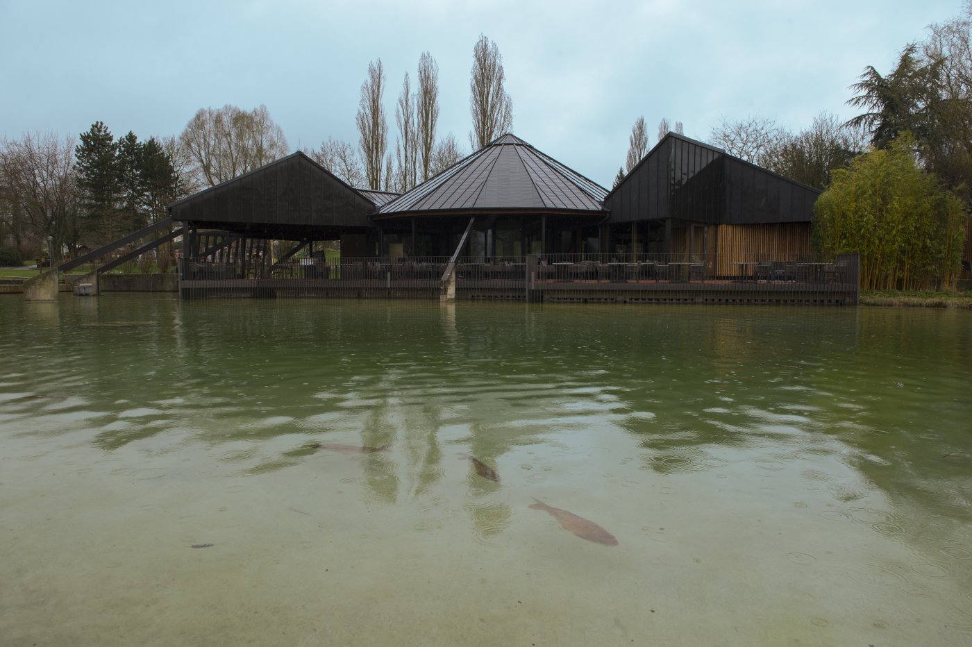 Pavillon au parc de Merl