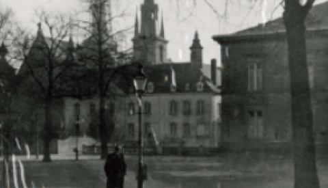 Photo de la place Guillaume II en 1936